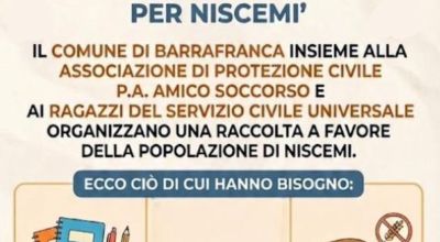 Raccolta fondi per Niscemi