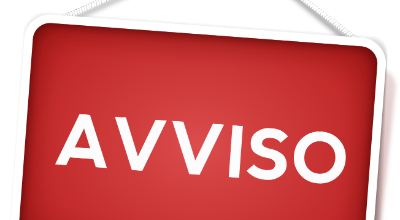 Cartello avviso